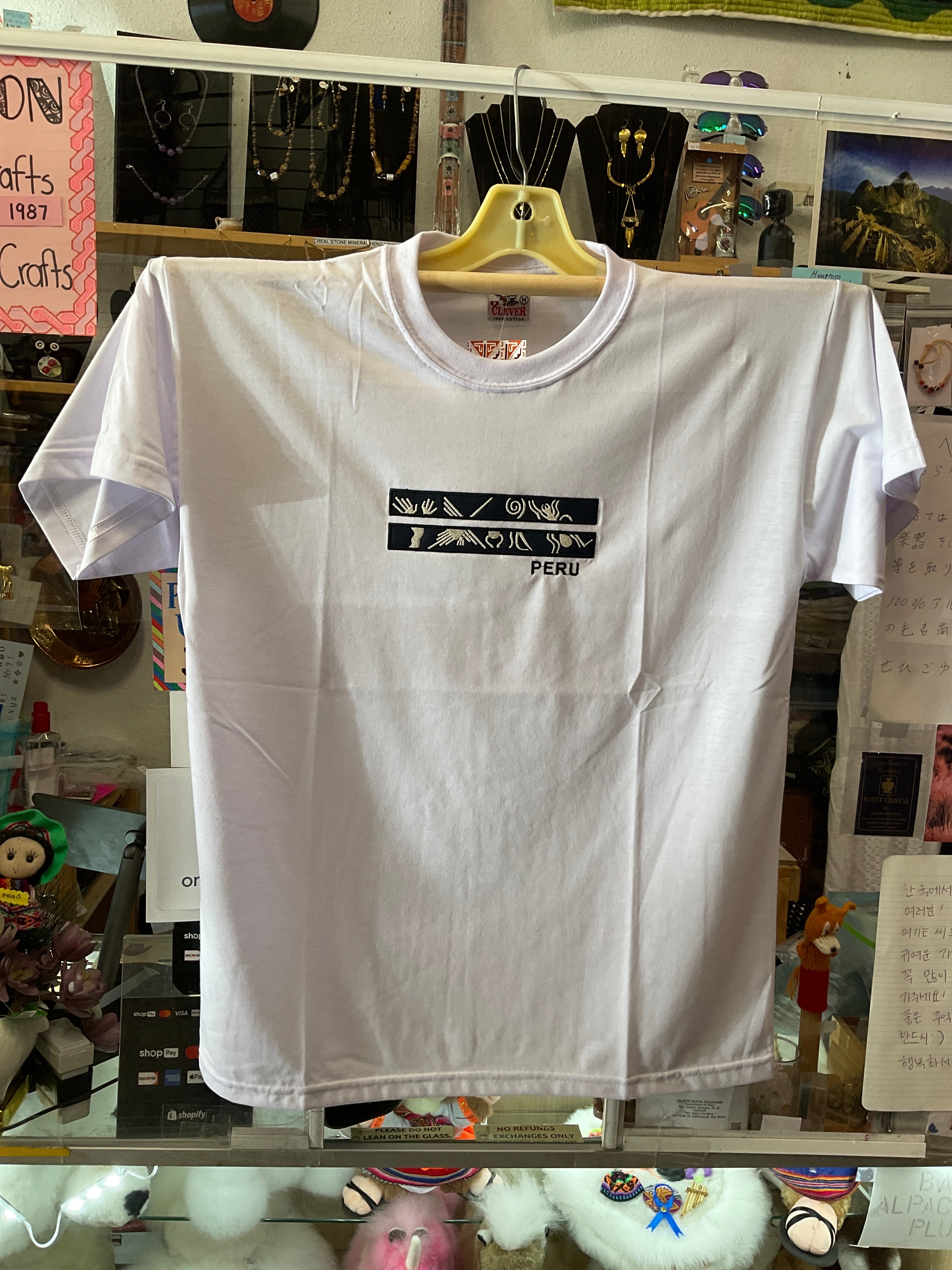 Peru Nazca Stripe Pima cotton t-shirt