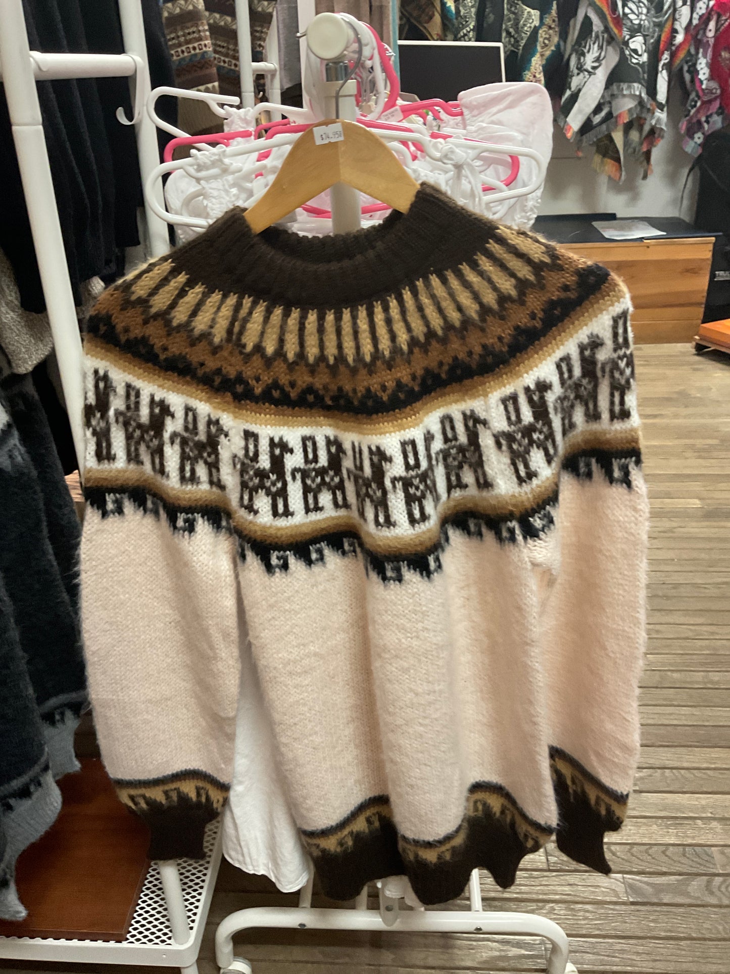 Alpaca sweaters