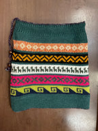 Gorro/bufanda de bebé alpaca híbrida