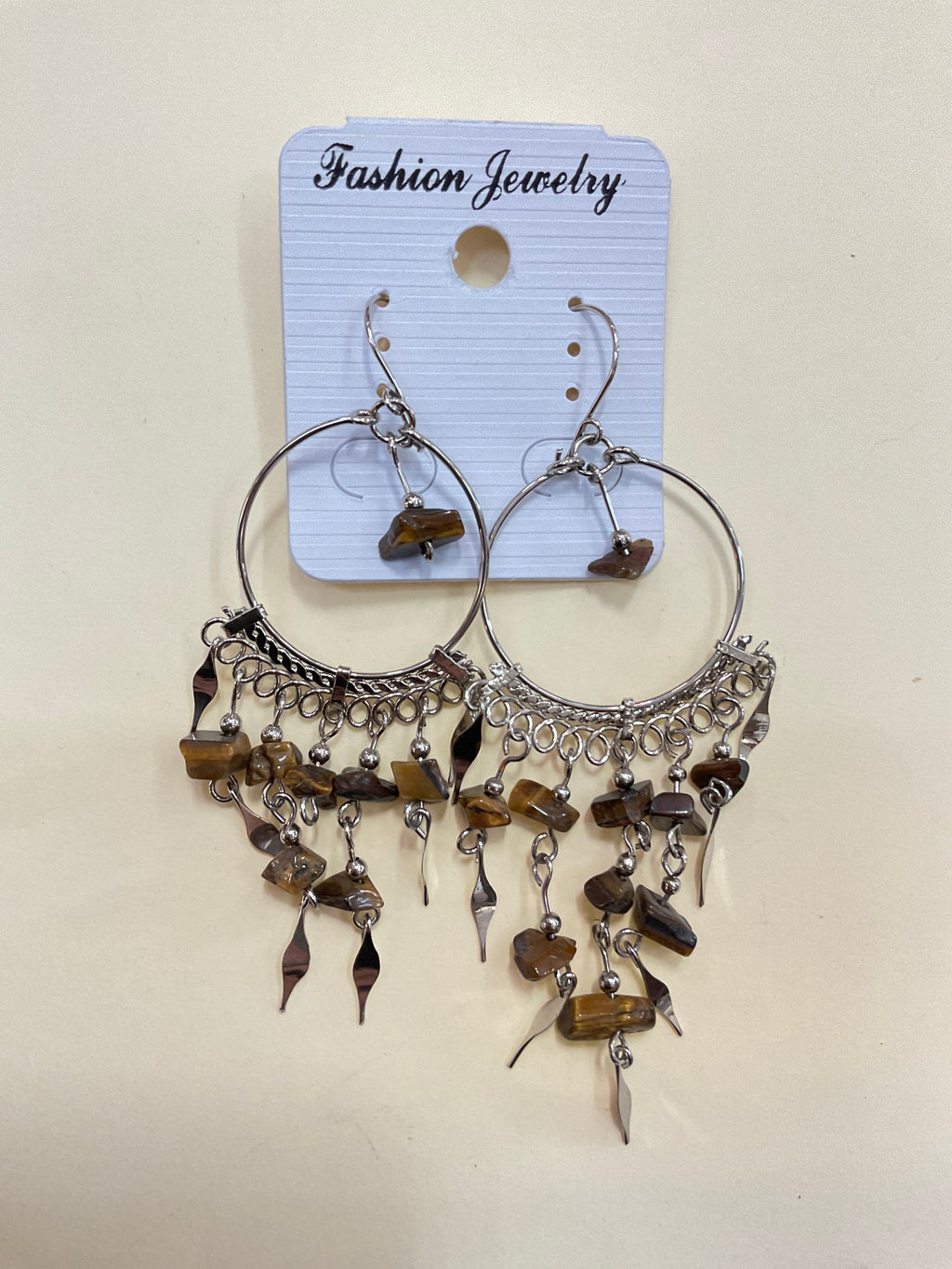 Long Earrings Mineral/Stone