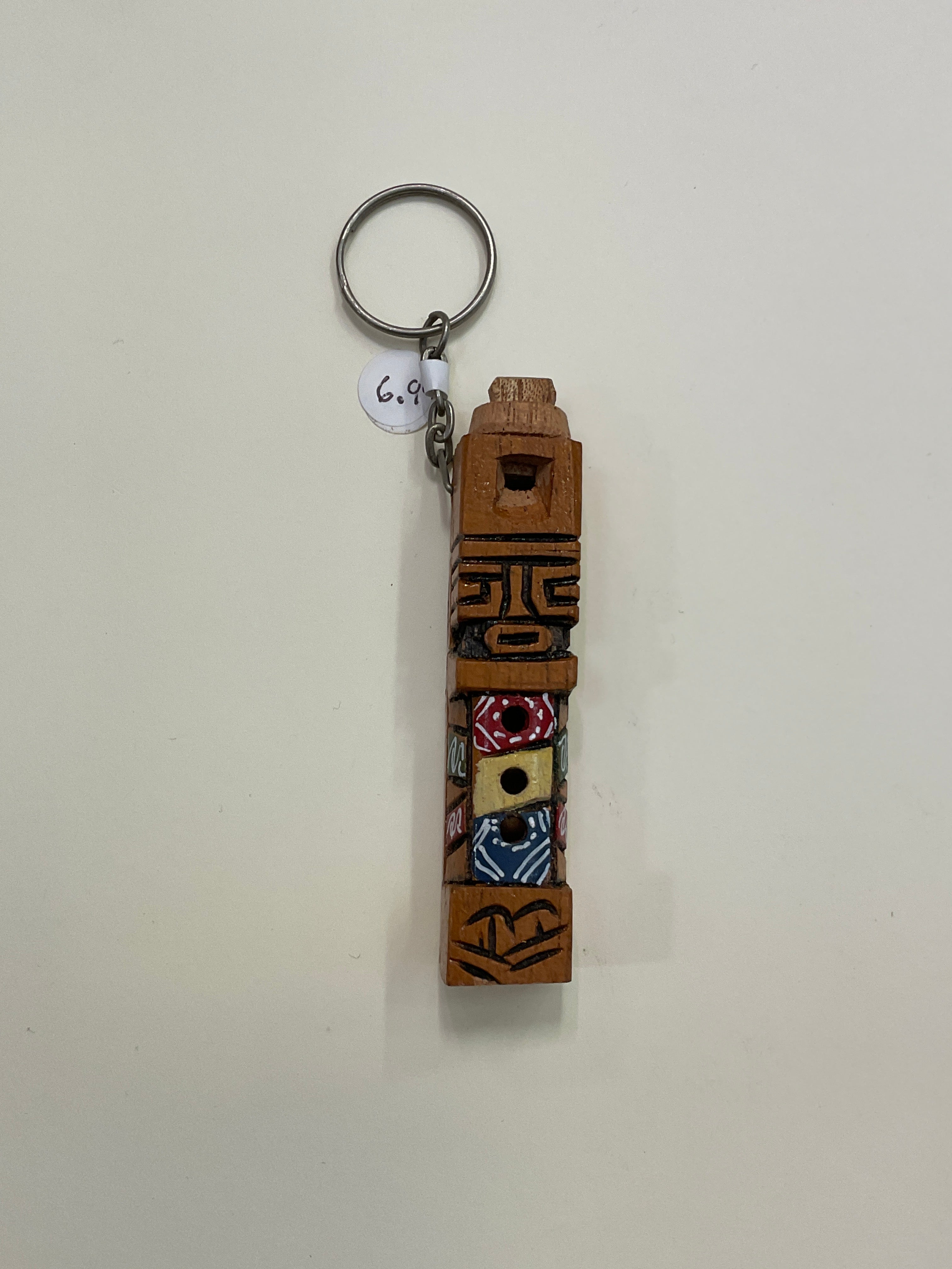 Peruvian Tarka Flute Keychain
