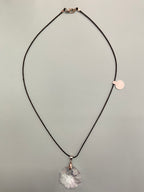 Necklace with Leather Strap