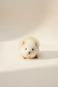 Kusi Friends Mini Guinea Pig - Baby Alpaca Fur Stuffed Animal
