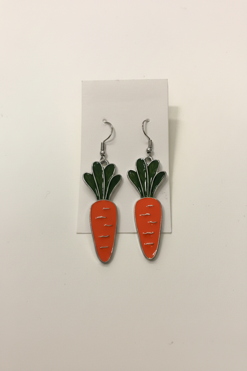 Carrot Earrings
