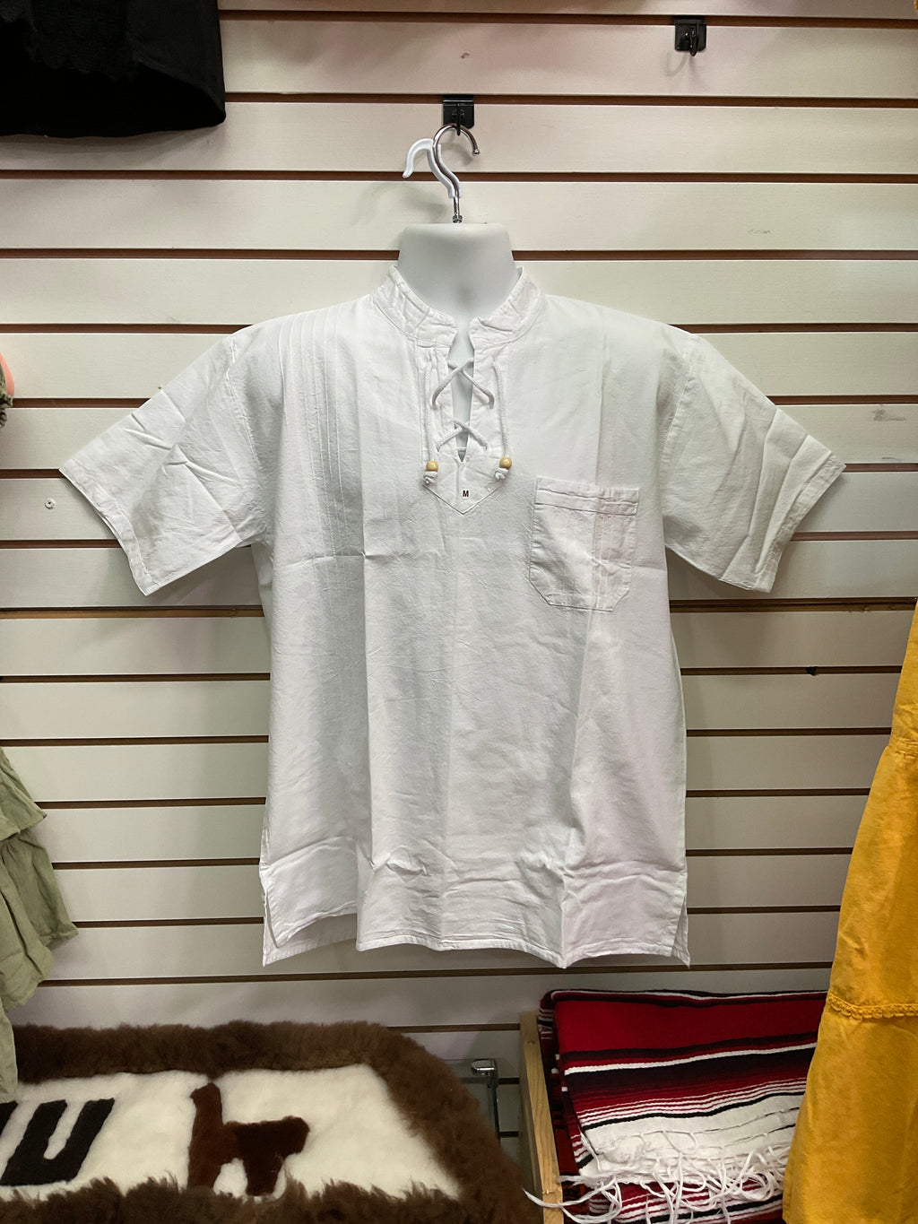 Camisa de algodón para hombre (Camisa cerrada)