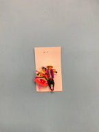 Handmade Andean Couple Worry Doll Pins