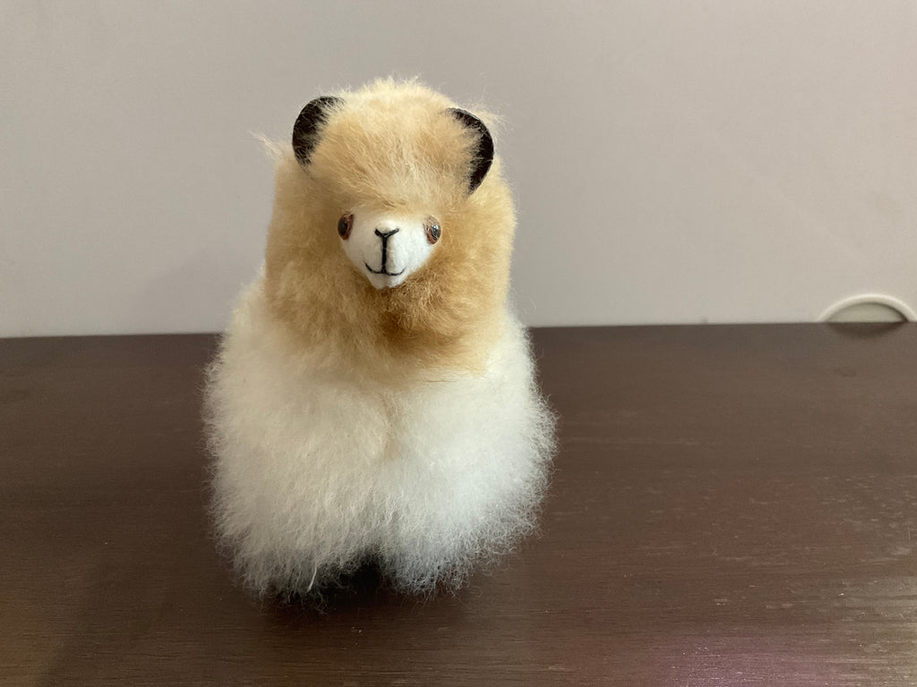 Kusi Friends Alpaca (10cm) - Baby Alpaca Fur Animal