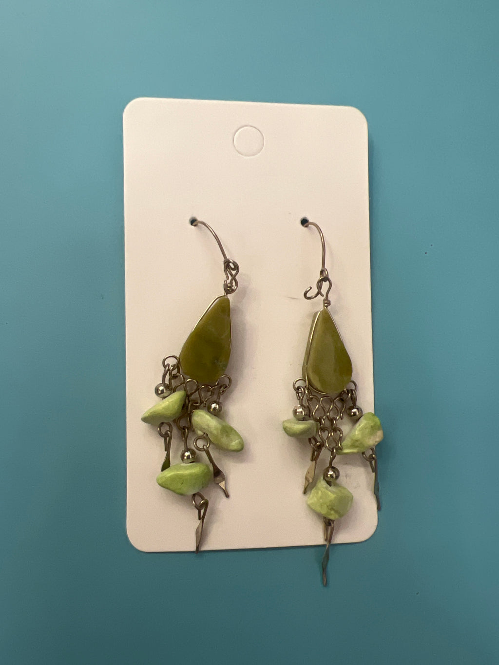 Peruvian Artisan Mineral Stone Earrings