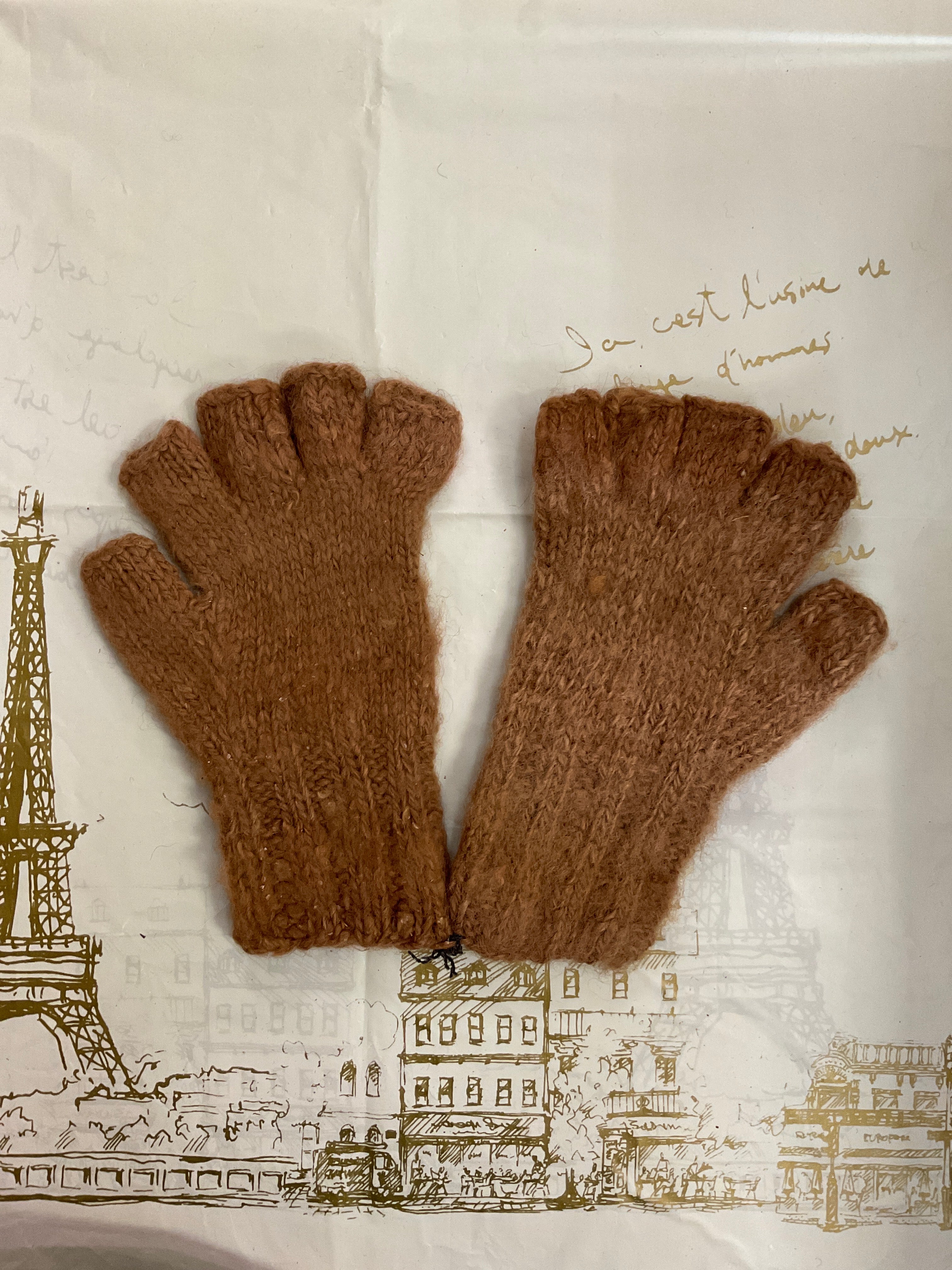 Guantes de alpaca