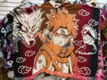 Alpaca Wool Poncho with Hood - Naruto