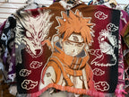 Alpaca Wool Poncho with Hood - Naruto