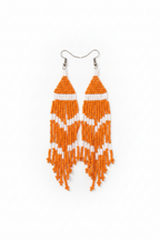 Beaded Fringe Earrings