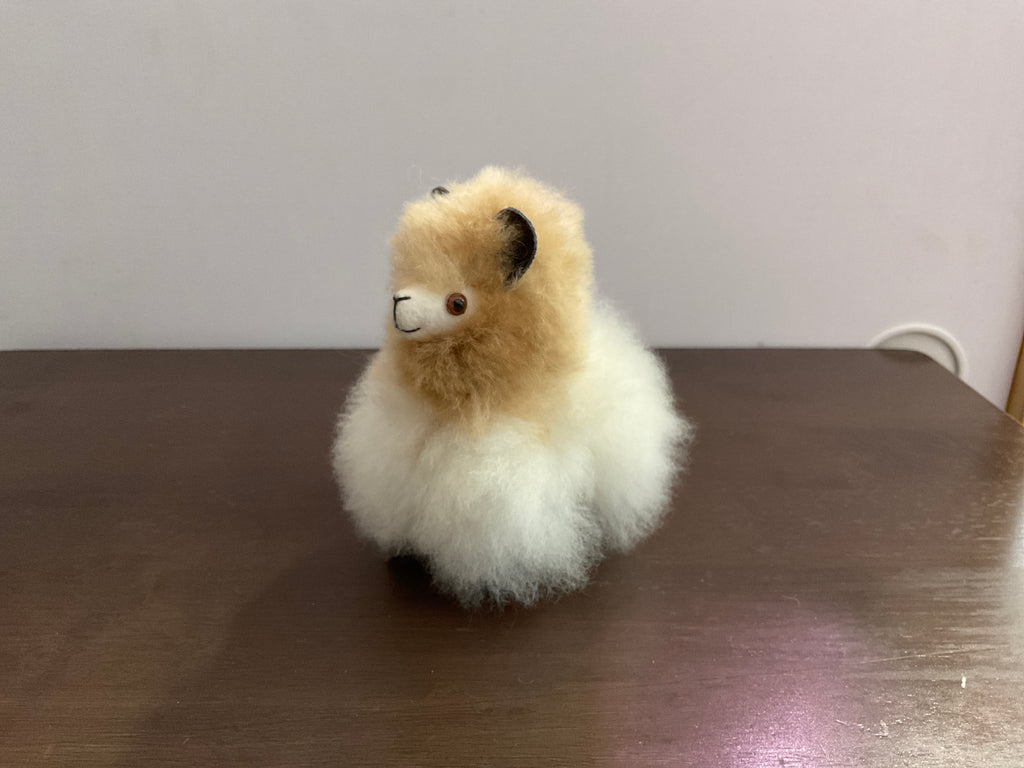 Kusi Friends Alpaca (10cm) - Baby Alpaca Fur Animal