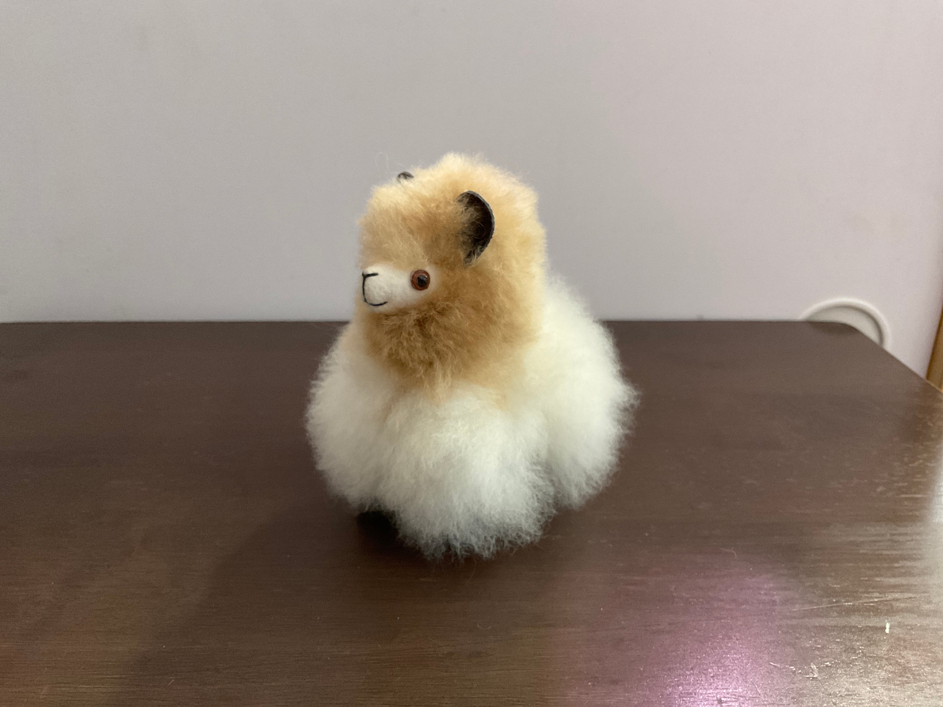Kusi Friends Alpaca (10cm) - Baby Alpaca Fur Animal