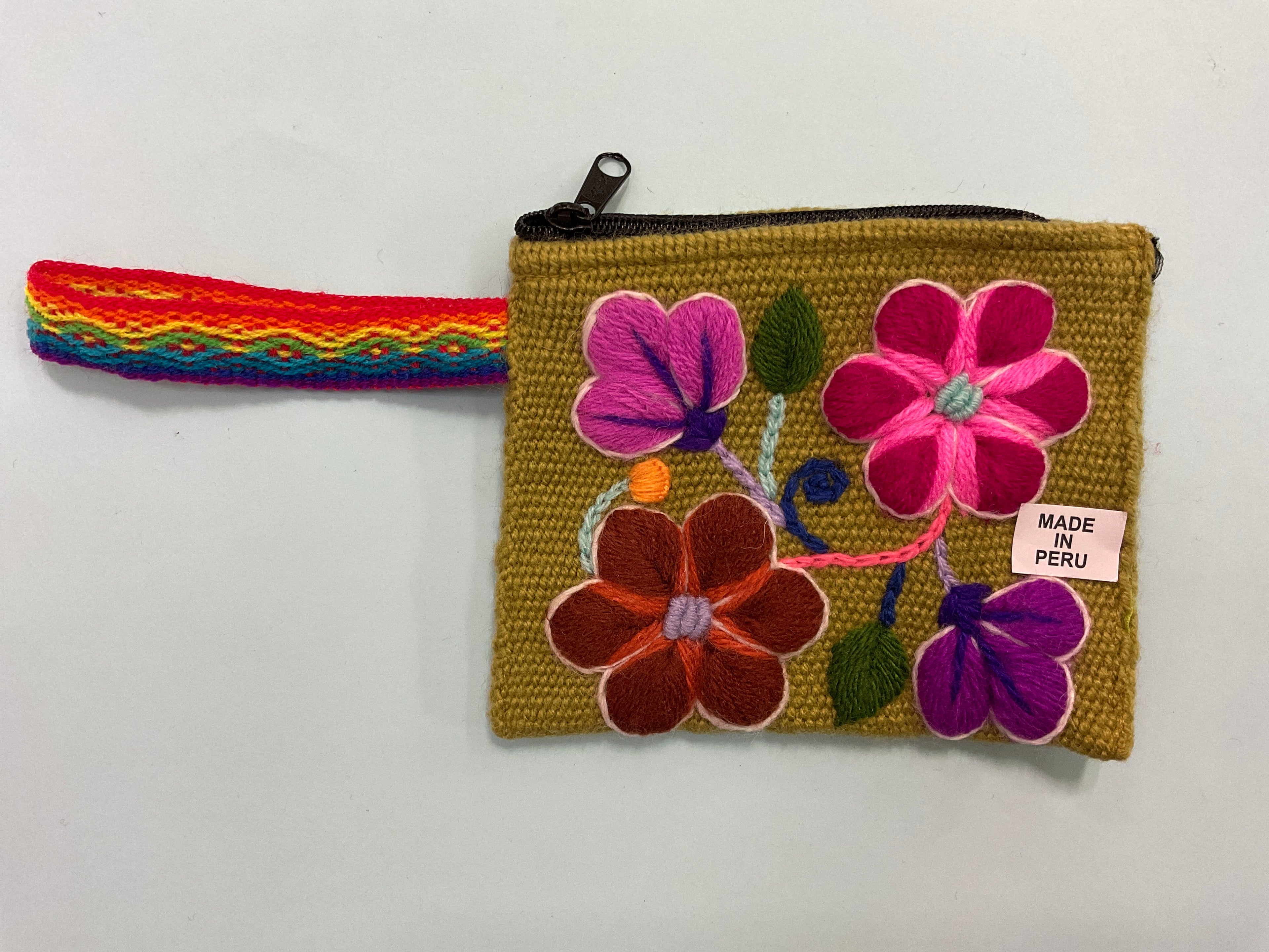 Handmade Embroidered Coin Purse