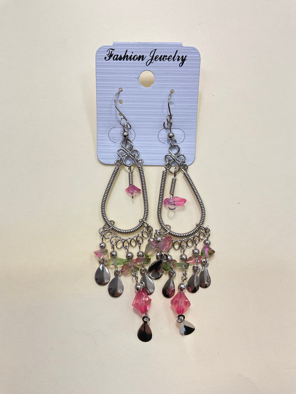 Long Earrings Mineral/Stone