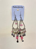 Long Earrings Mineral/Stone