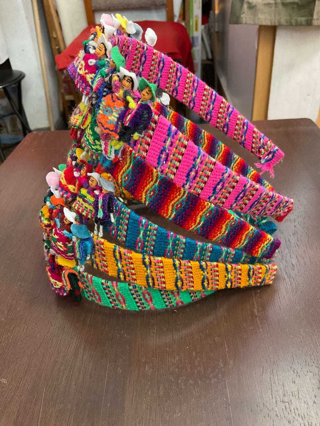 Handmade Worry Doll Head Band