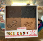 Cartera de piel artesanal