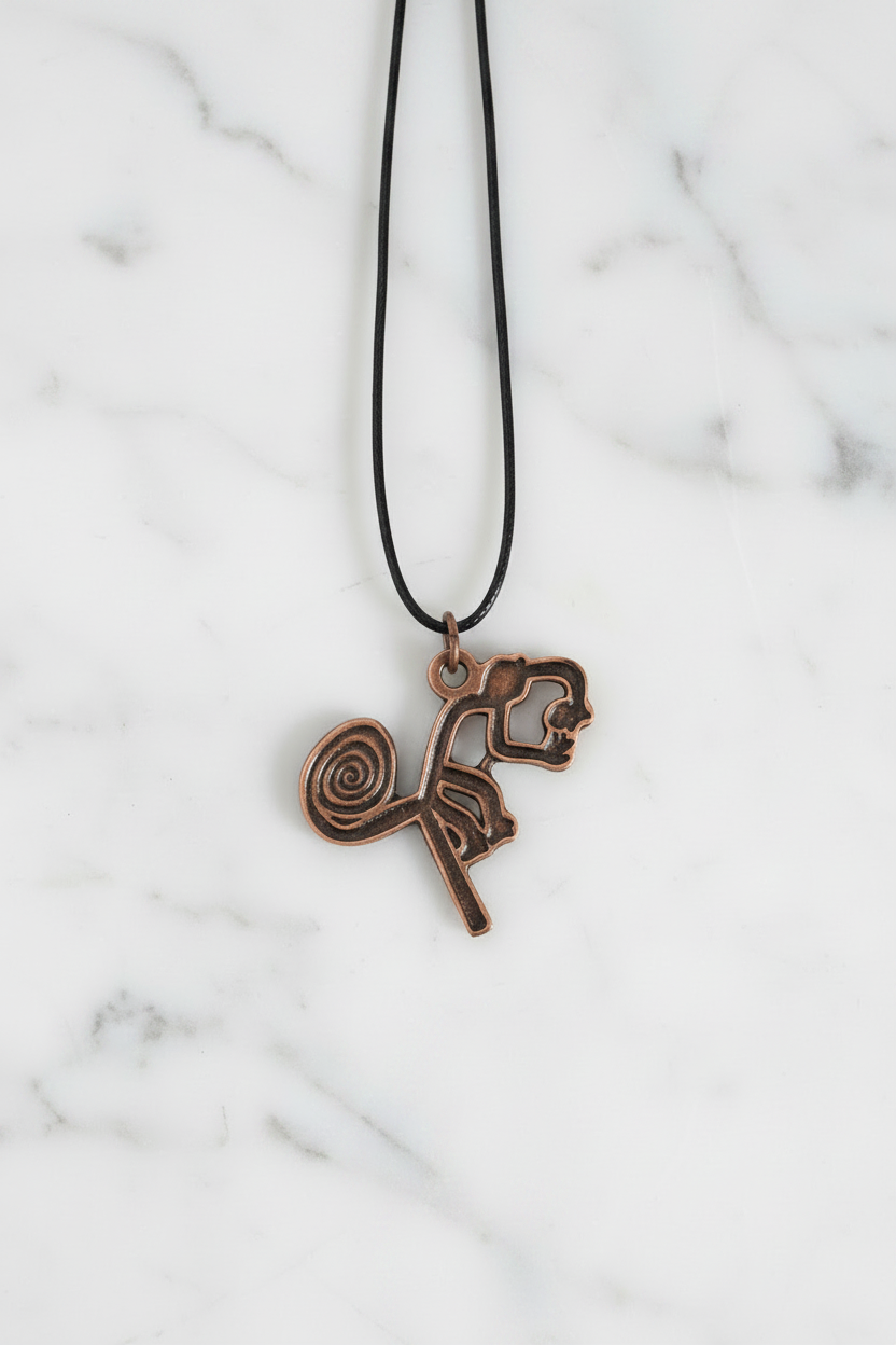 Nazca Symbols Copper Necklaces