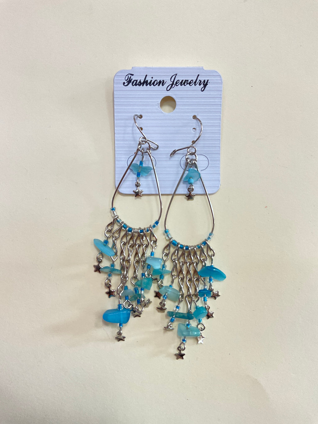 Long Earrings Mineral/Stone