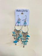 Long Earrings Mineral/Stone