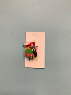 Handmade Andean Couple Worry Doll Pins