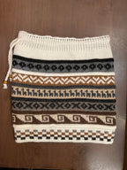 Gorro/bufanda de bebé alpaca híbrida