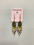 Pendientes Tribales Pintados a Mano