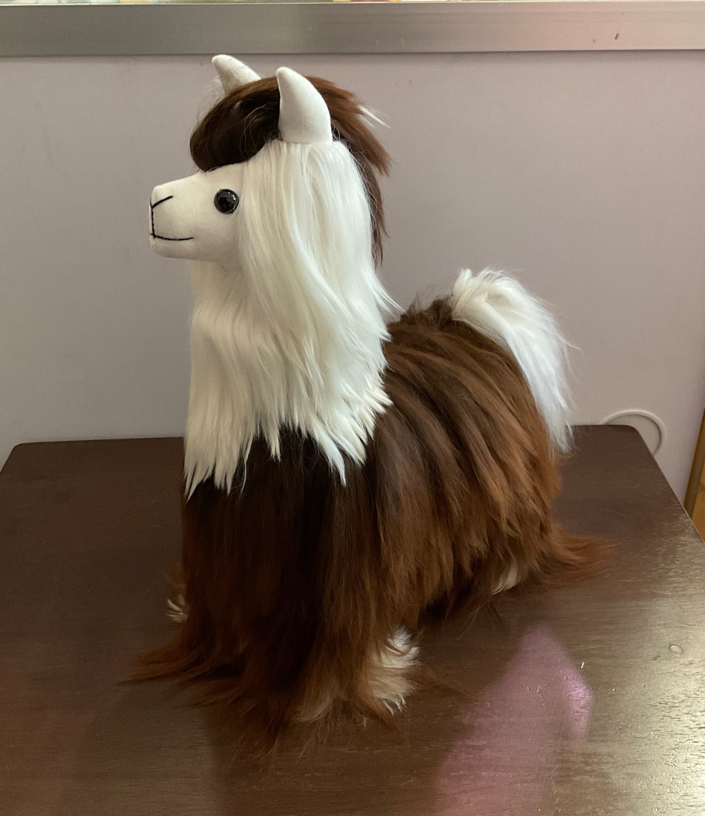 Kusi Friends Suri Alpaca (31cm) - Baby Alpaca Fur Animal