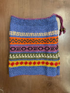 Gorro/bufanda de bebé alpaca híbrida