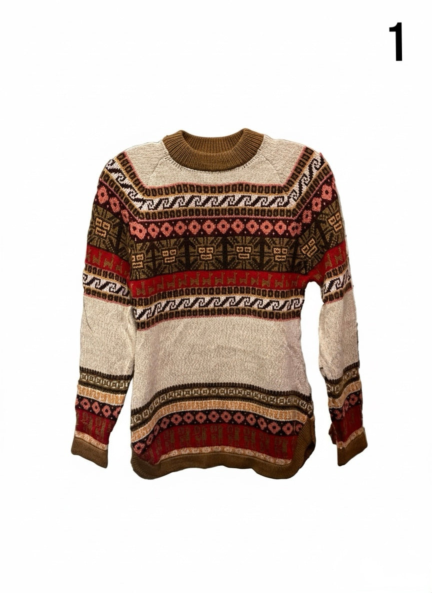 Woman’s INTI Handwoven Alpaca Sweater