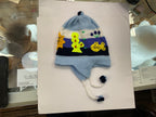 Gorro Chullo Peruano para Bebé – Gorro de Lana Colorido con Orejeras para Bebés