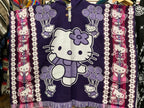 Alpaca Wool Poncho with Hood - Hello Kitty