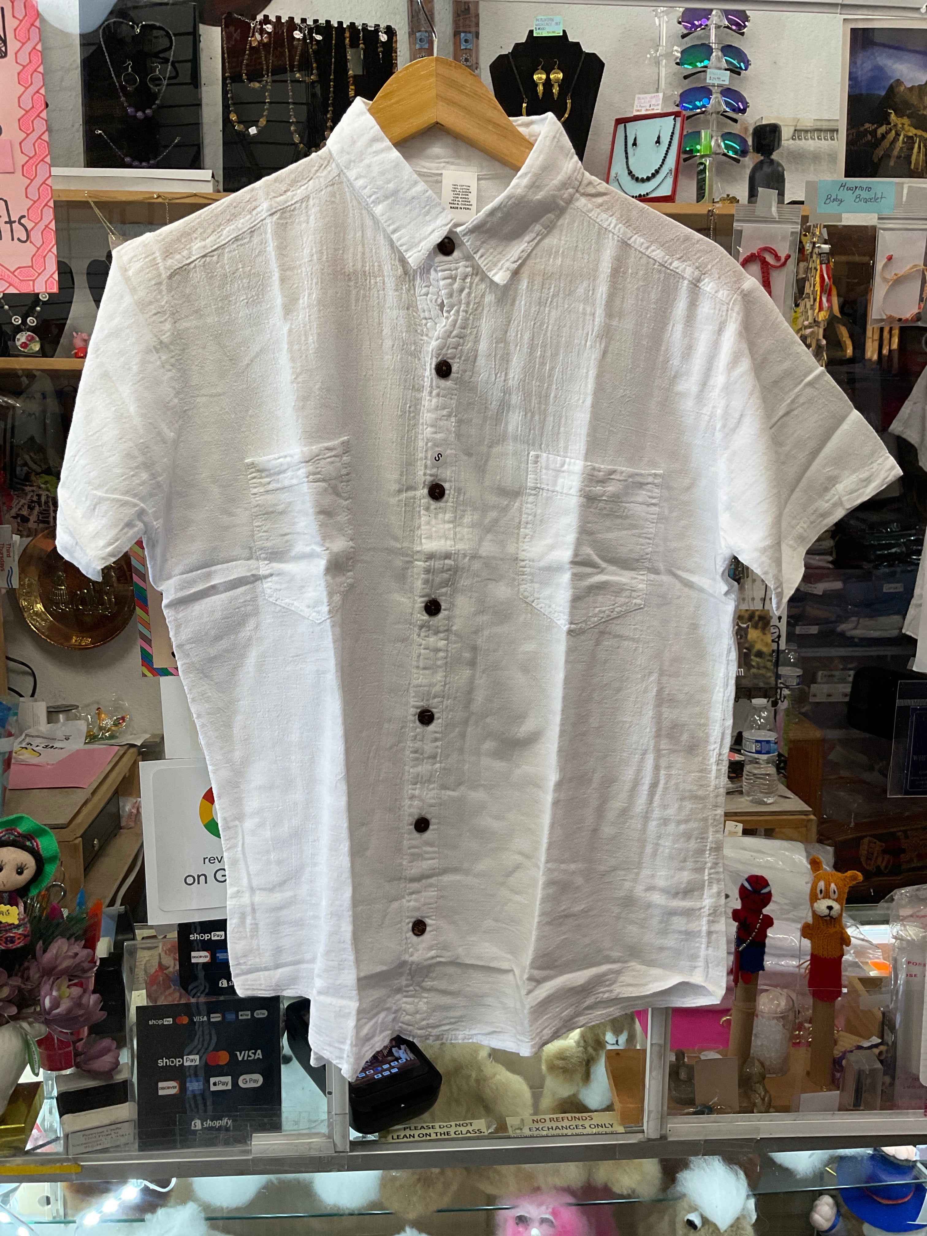 Button up collar shirt , Camisa Tom