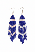 Beaded Fringe Earrings