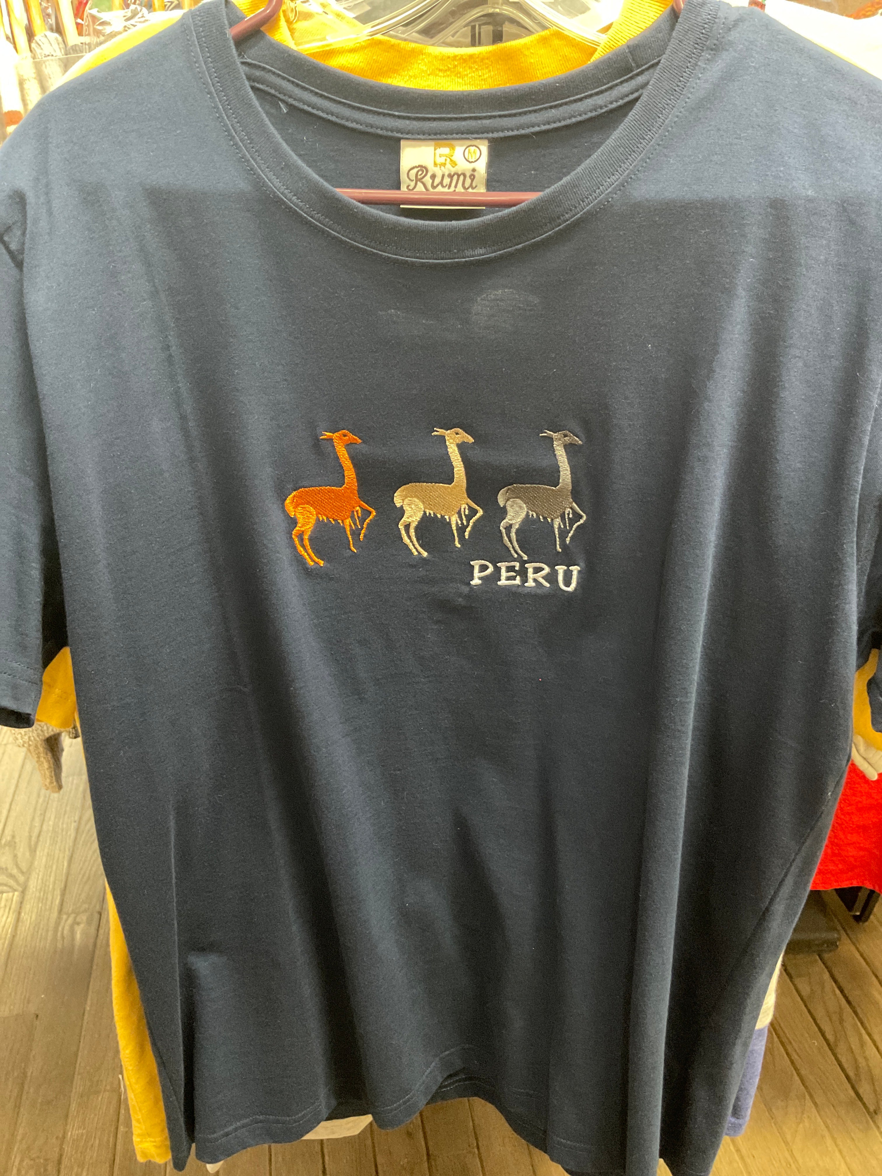 Vicuña Embroidered T-shirt