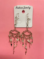 Long Earrings Mineral/Stone