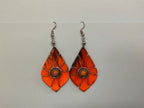 Cuerno con Pendientes Turquesa