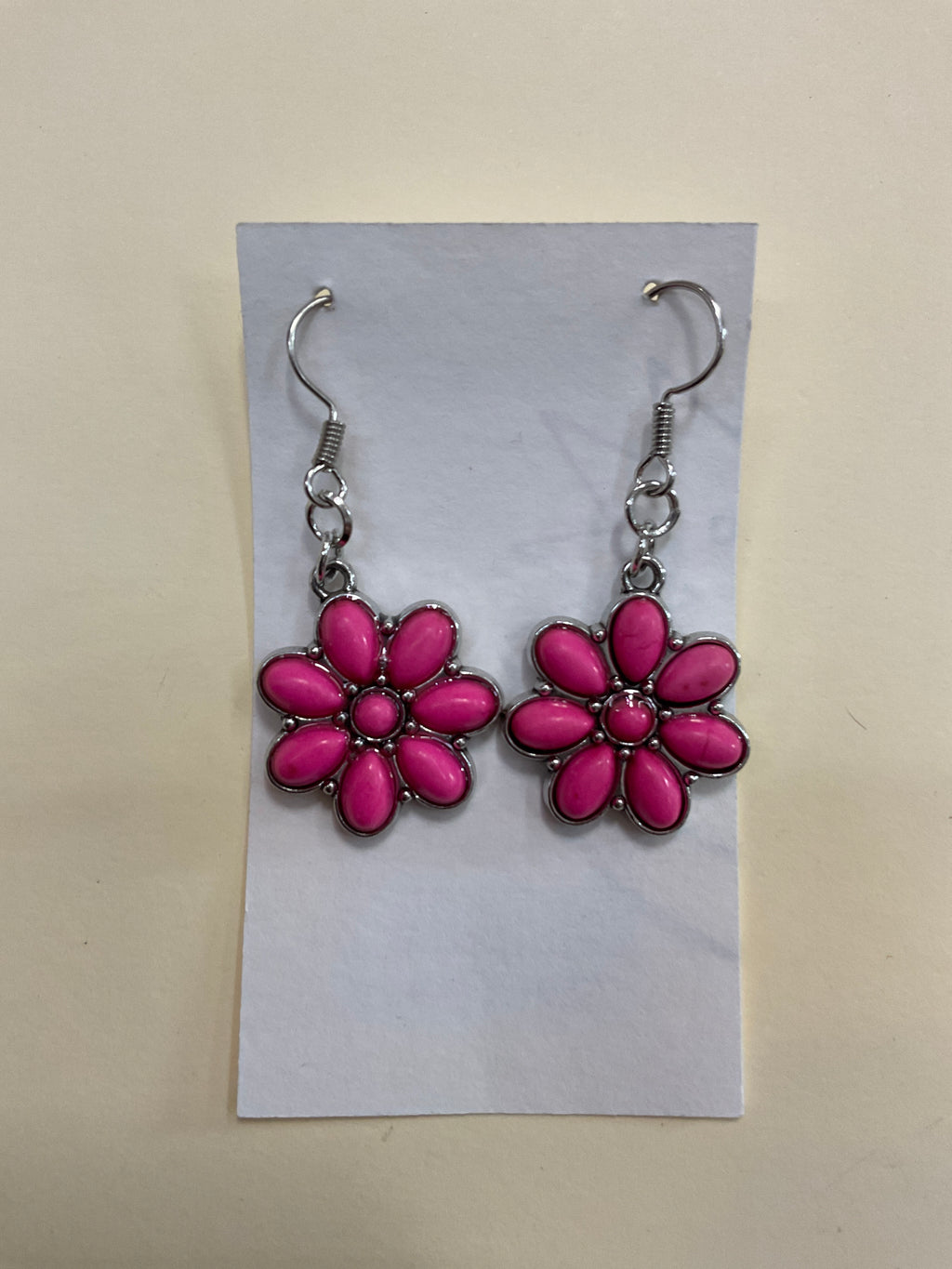 Metal with Stone Earrings