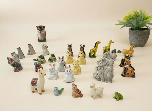 Animales de cerámica