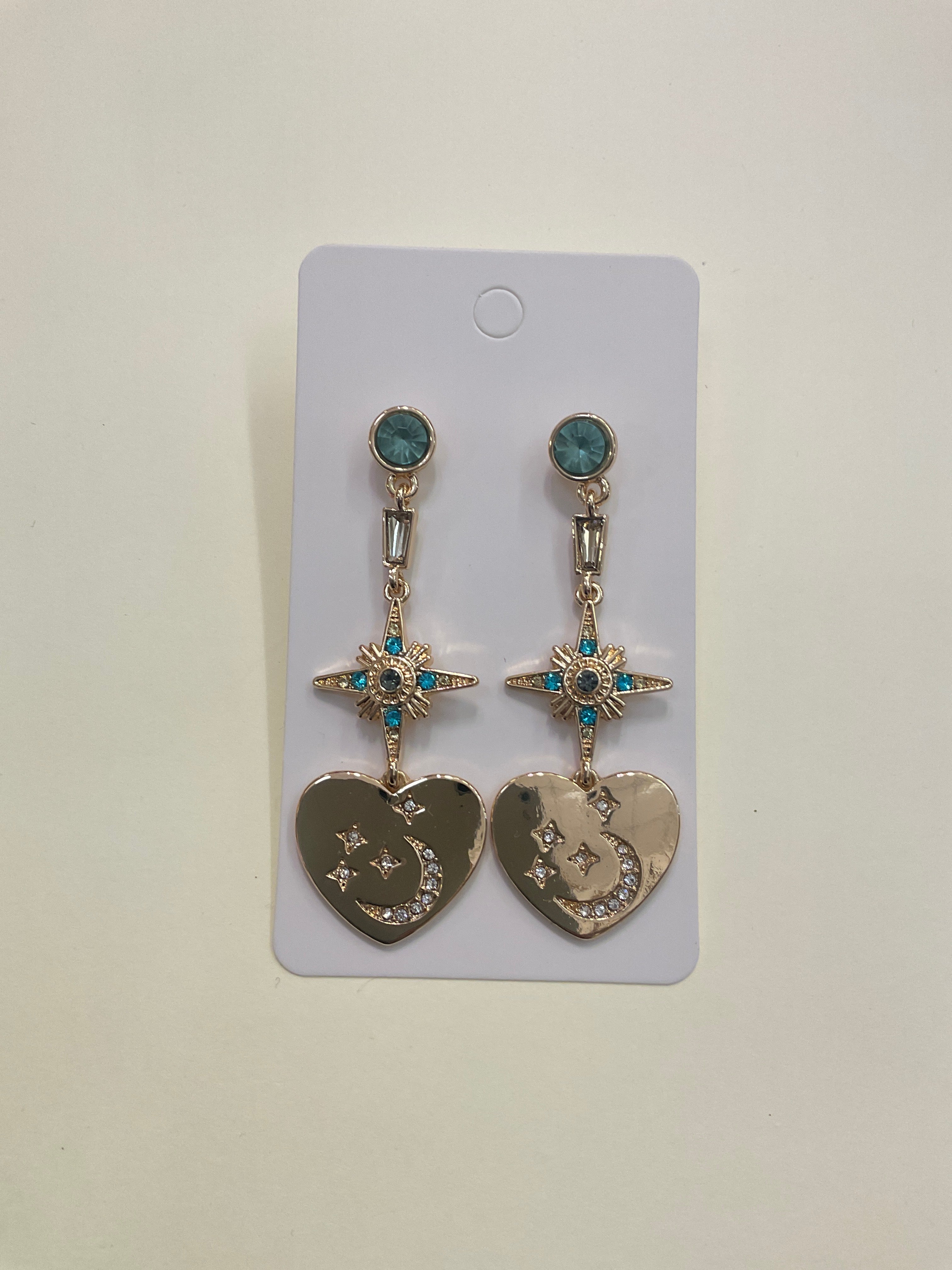 Midnight Romance Drop Earrings