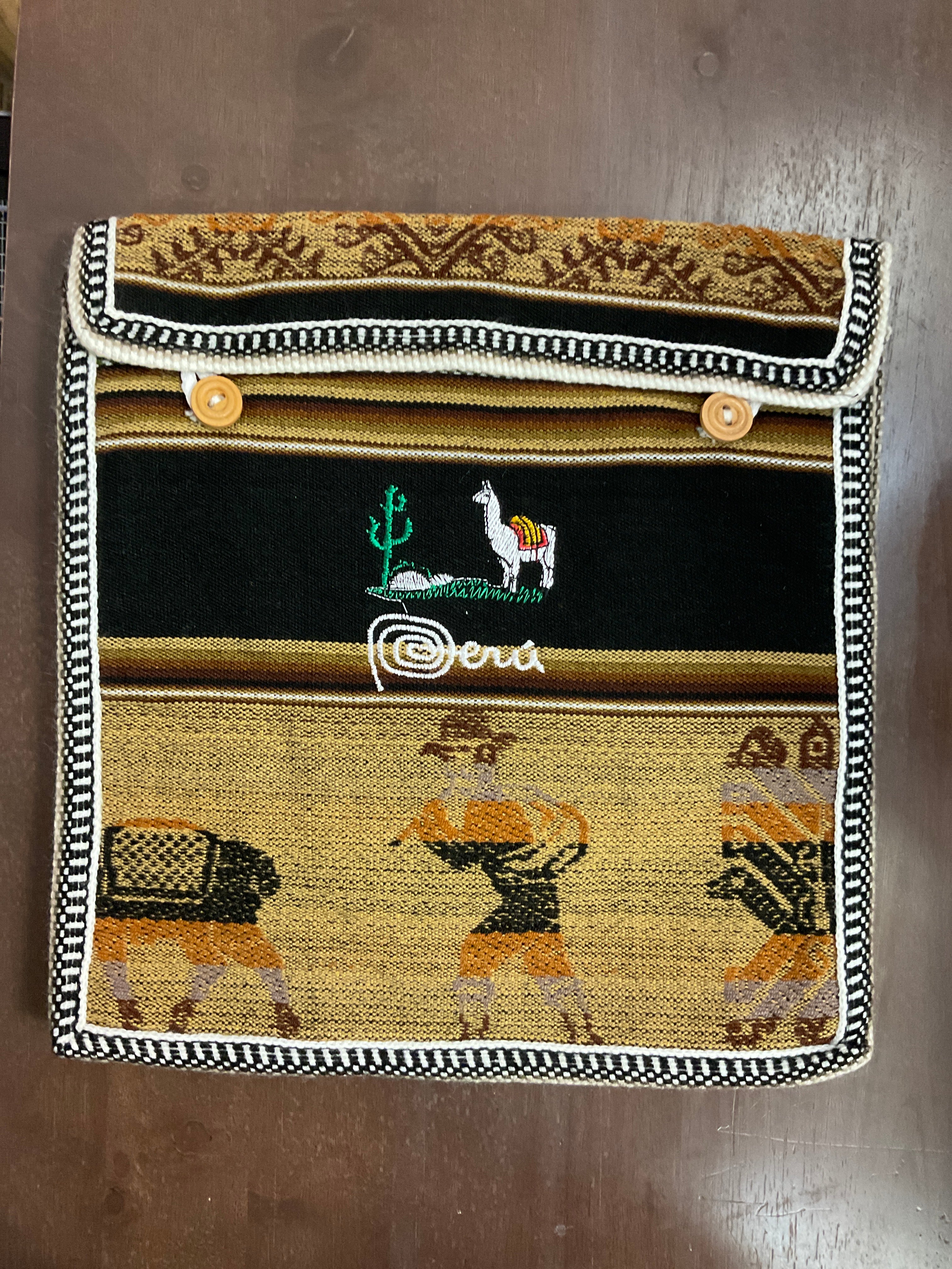 Bolso cruzado peruano
