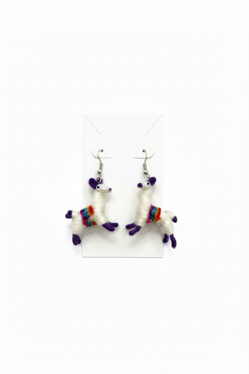 Pendientes de llama