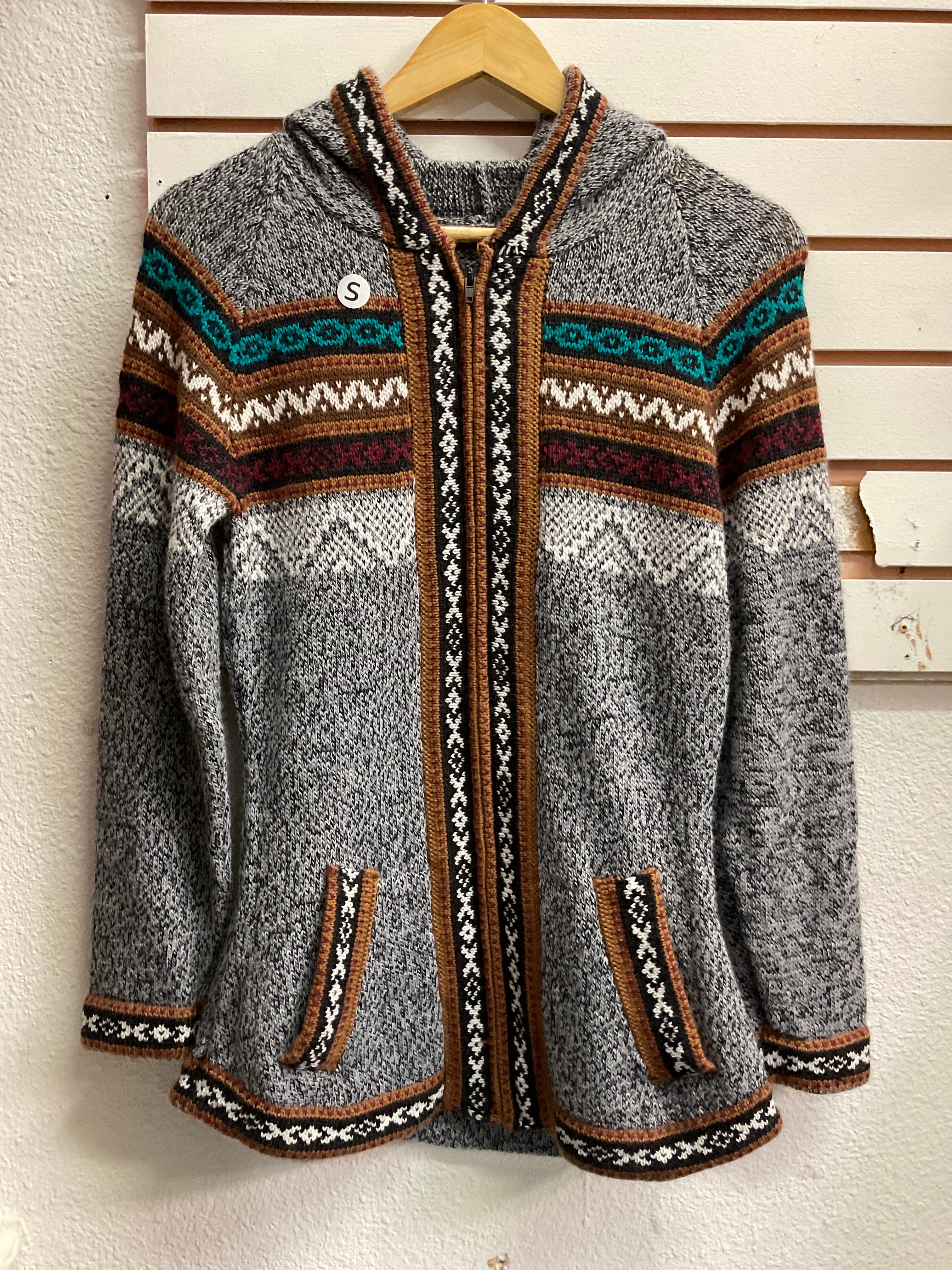 ANDES Zip-Up Sweater Uni-Sex