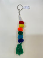 Pompom keychain