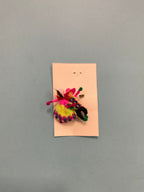Handmade Andean Couple Worry Doll Pins
