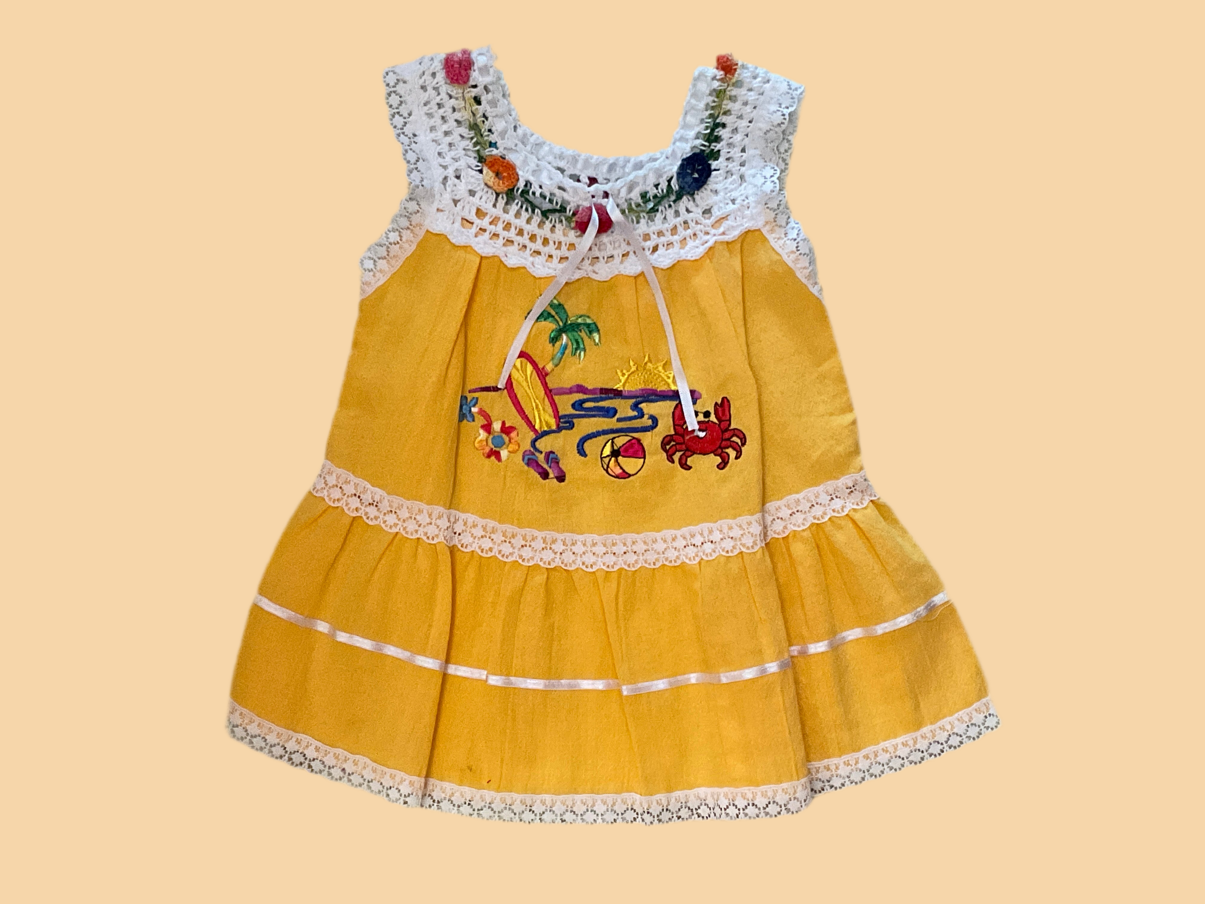 Hand Embroidered Children Dress