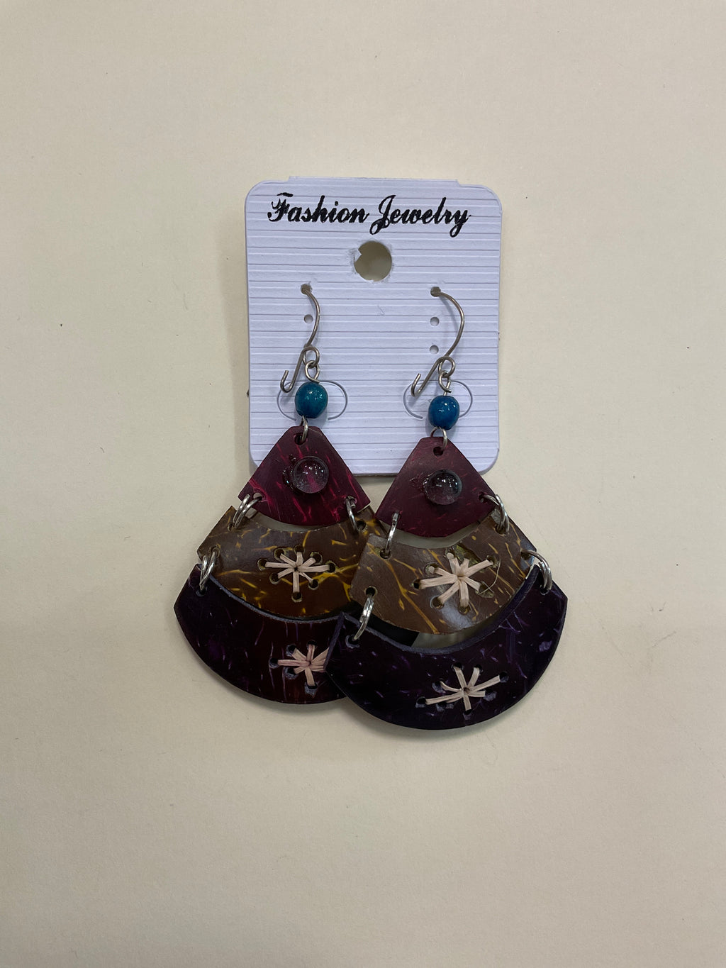 Artisan Wood Earrings