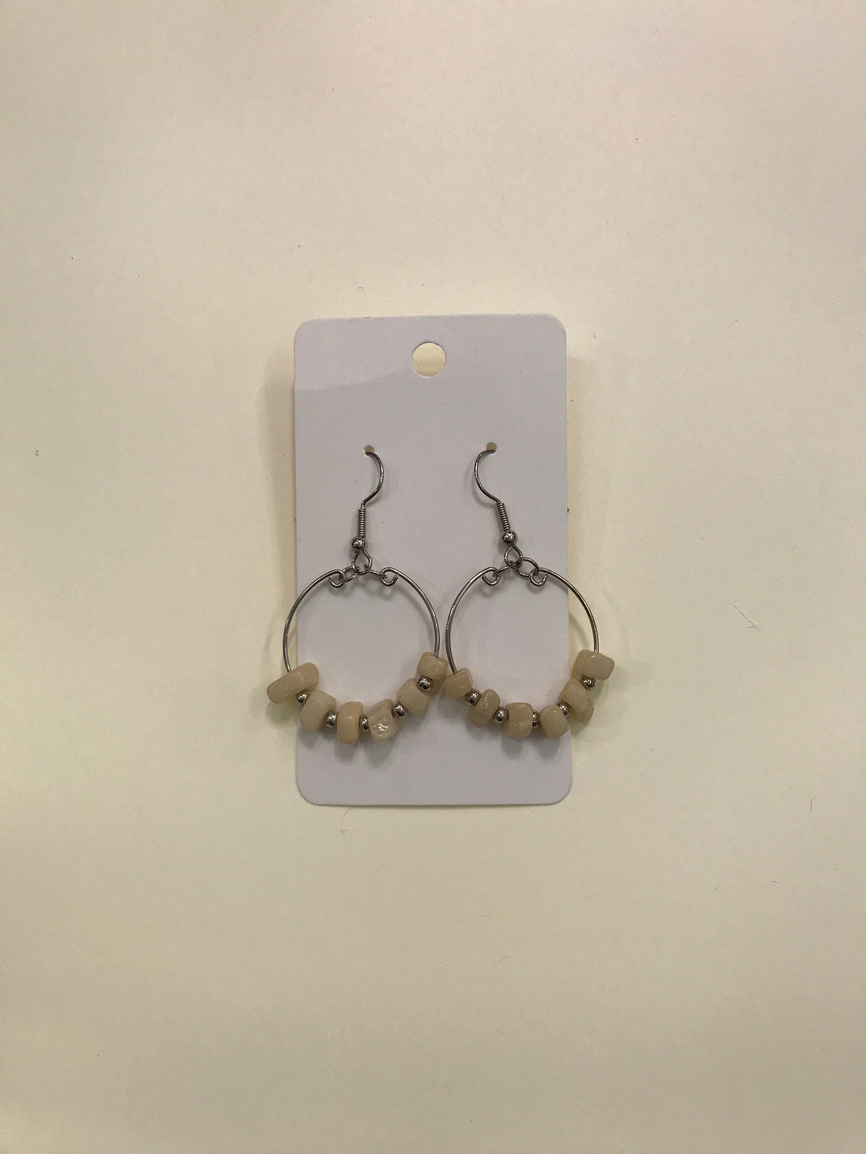 Mineral Stone Hoops